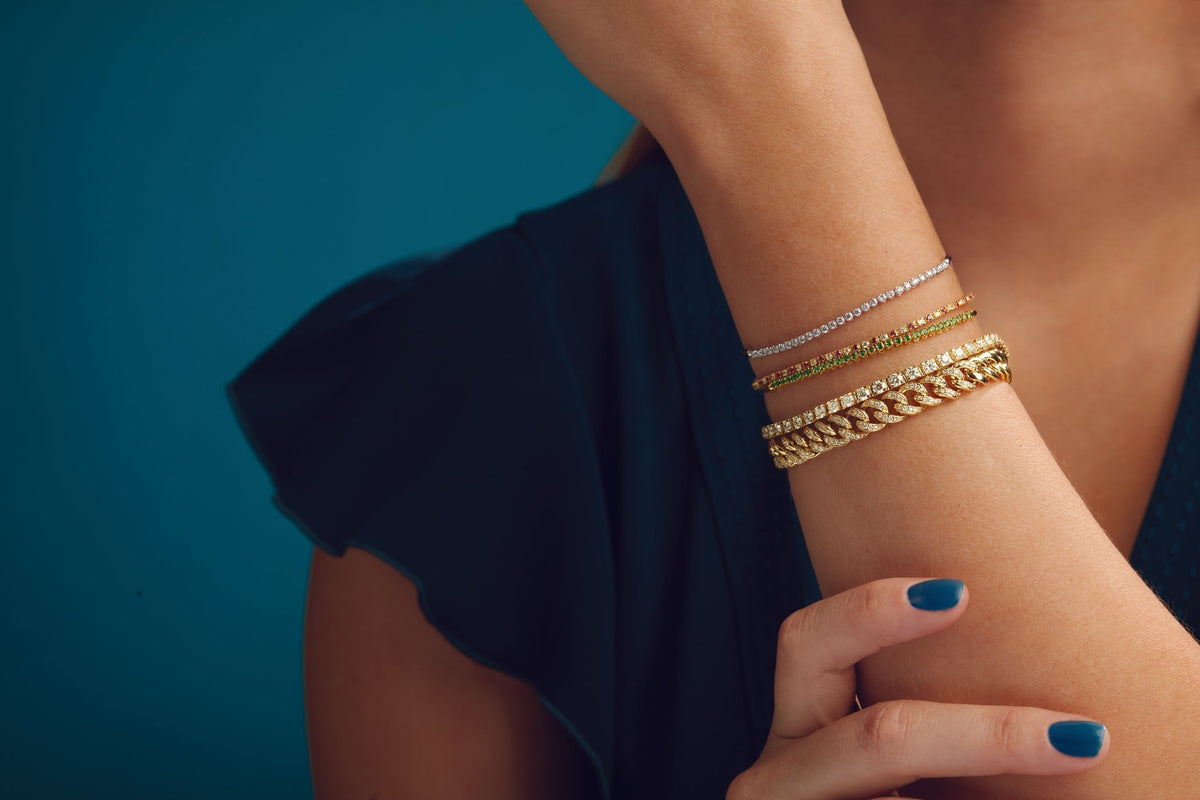 Styling with Lab Grown Diamond Bracelets