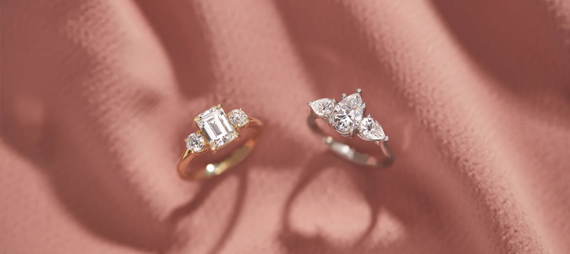 Three Stone Engagement Ring