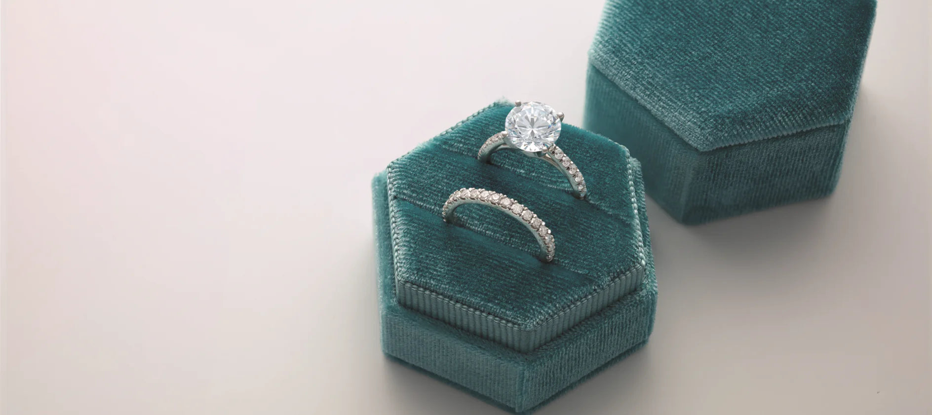 Band Set Engagement Ring