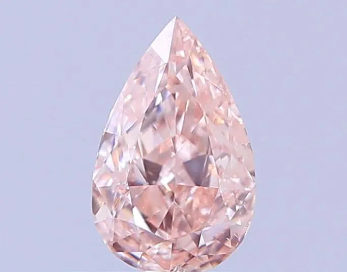 0.33ct Pear Lab Grown Diamond (Colour Fancy Pink, Clarity VS2, IGI Certified)