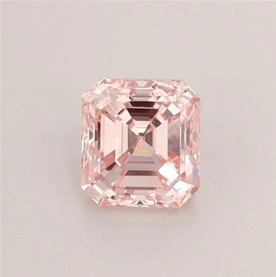0.56ct Emerald Lab Grown Diamond (Colour Fancy Intense Pink, Clarity VVS2, IGI Certified)