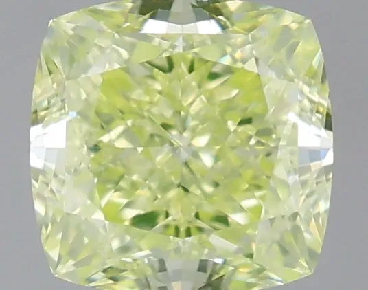 0.76ct Cushion brilliant Natural Diamond (Colour Fancy Intense Green, Clarity VS1, GIA Certified)