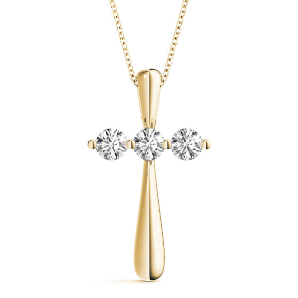 Gold Cross Pendant