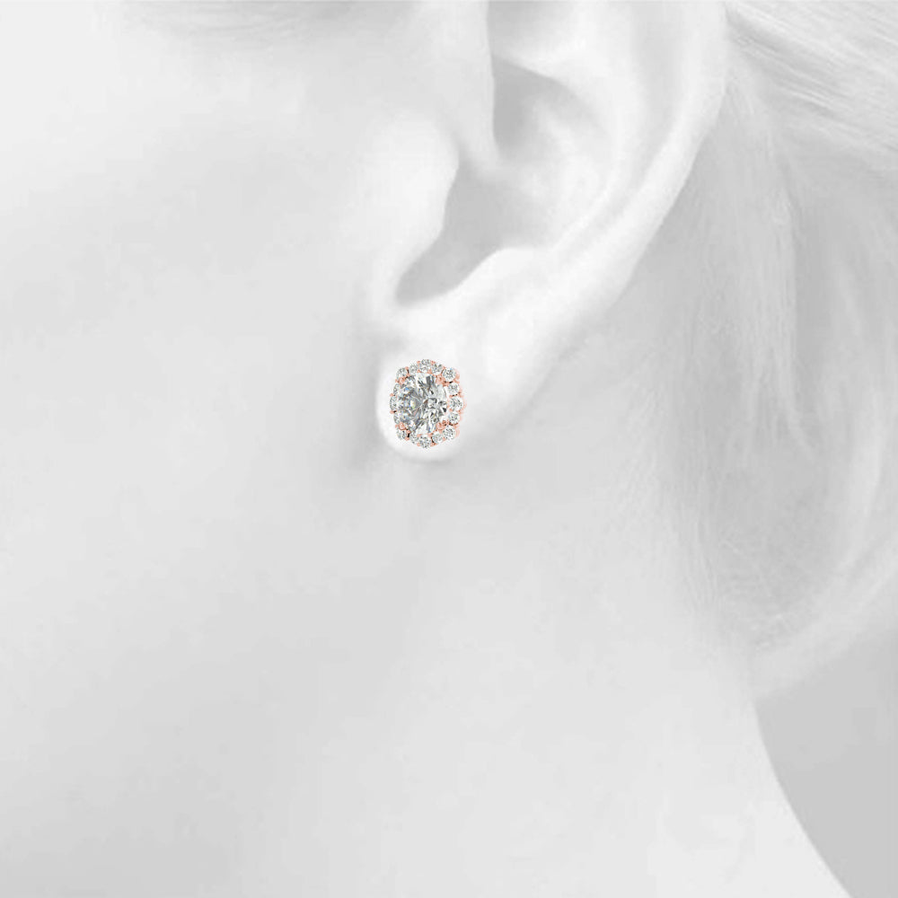 dolitaire earring