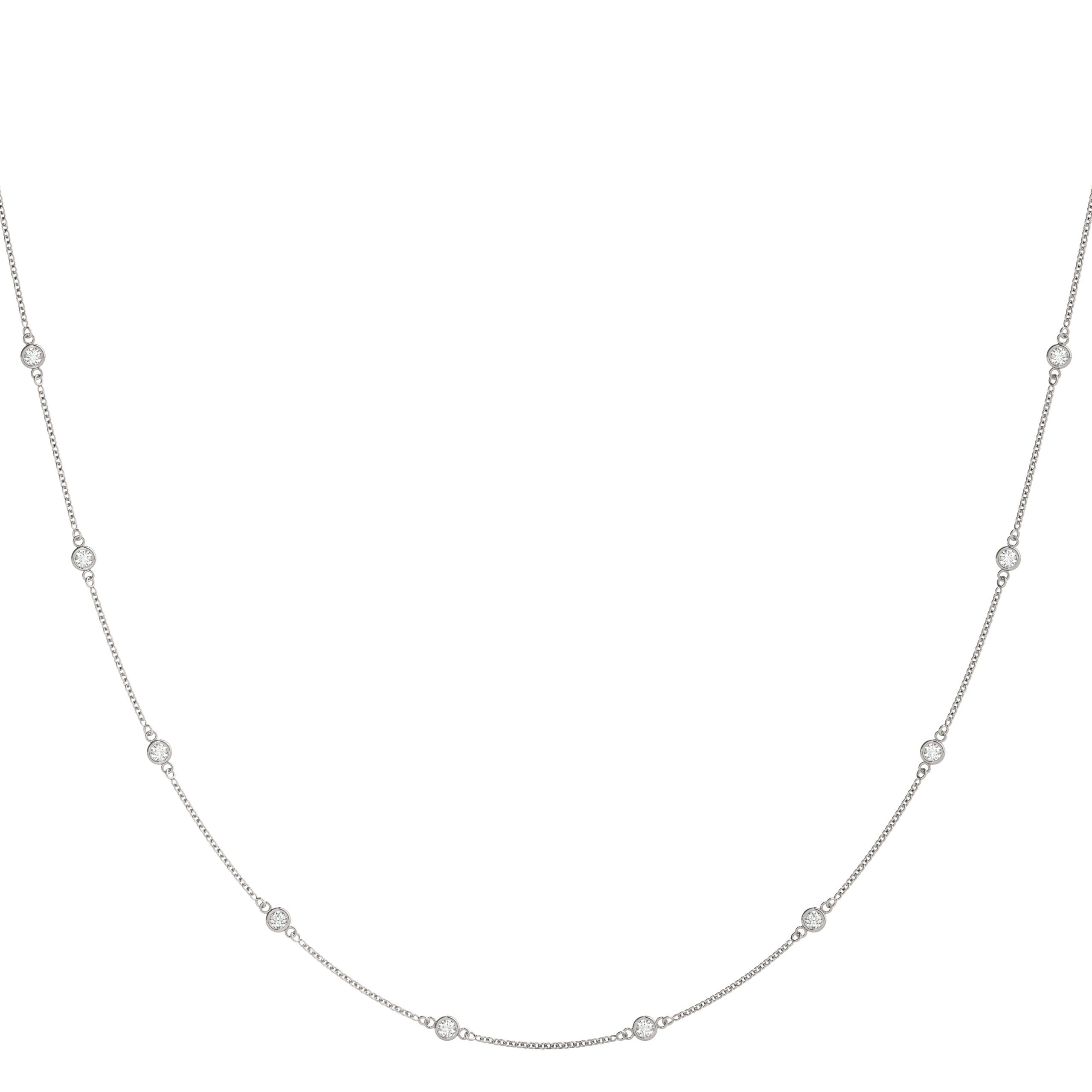 Diamond Solitaire Necklace