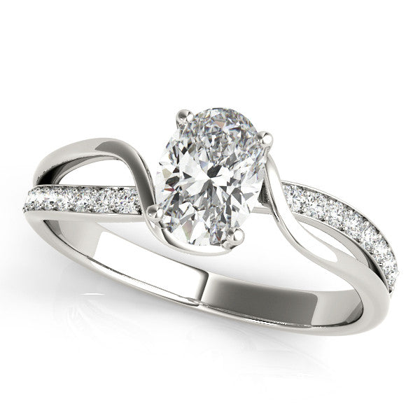 Oval Diamond Fashion Ring