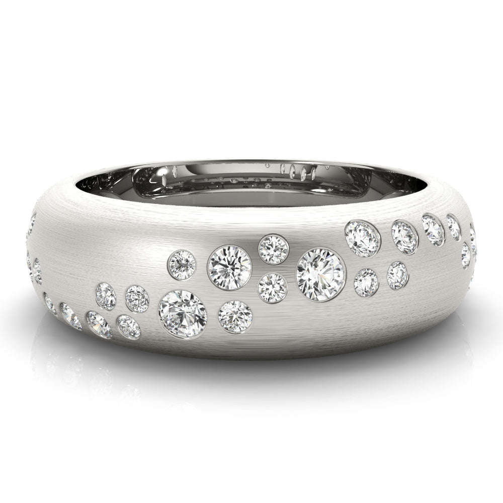 Milkyway Band Diamond Set Fashion Ring